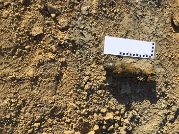 Na staveništi VN Sedlinka, byla nalezena munice z druhé světové války