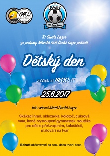 Pozvánka na Dětský den 2017