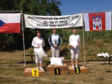 Sabina Kubesová mistryně ČR v polní kuši
