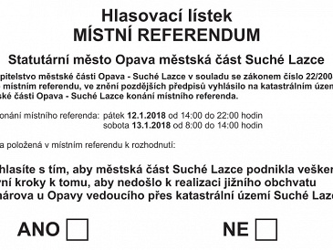 Dnes je den volby prezidenta a REFERENDUM