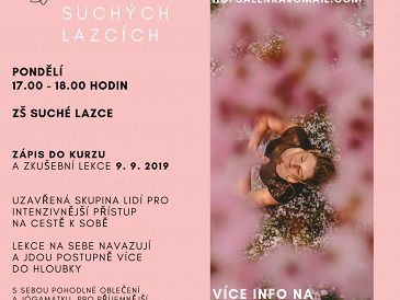 Cvičení jógy v Suchých Lazcích již od září 2019