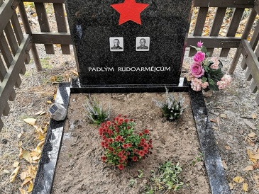 Pozvánka na slavnostní otevření opraveného pomníčku s pietním aktem