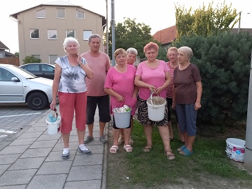 Brigáda klubu důchodců před posvícením 2023