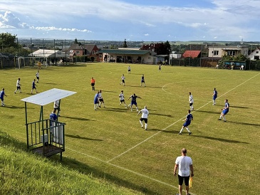 Mistrovský zápas Lazio jaro 2024 Suché Lazce - Oldřišov "B" 7:1