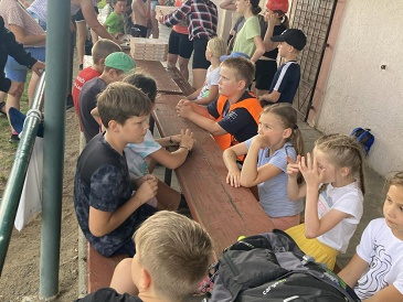 Poslední trénink 6/2024 si děti užily všechny společně