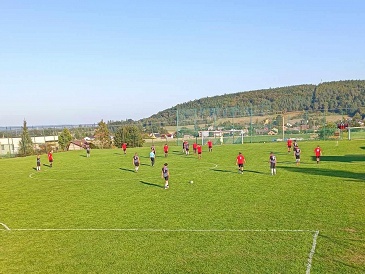 Mistrovský zápas Lazio podzim 2024 Suché Lazce - Chvalíkovice 1:2