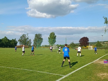 Mistrovský zápas Lazio jaro 2025 Chvalíkovice - Suché Lazce 1:0