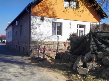 Stavební úpravy kolem Hostince U Baly