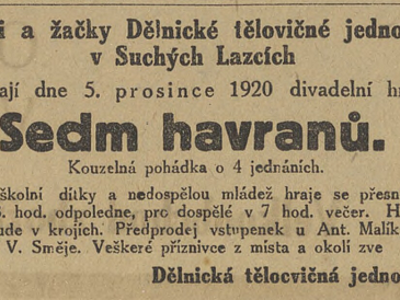 Žáci a žačky DTJ sehráli hru - Sedm havranů