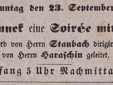 Pozvánka na zábavu s orchestem na Hadrunku