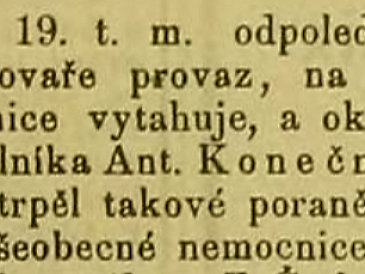V opavském pivovaru se vážně zranil Antonín Konečný