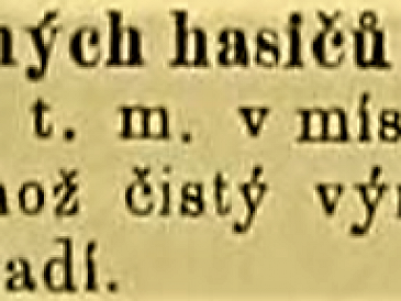 Pozvánka na první hasičský ples