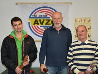 2. P. Nelešovský 1. B. Janošek, 3. R. Dener.