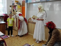 Mikuláš v ZŠ 2016