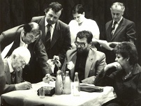 Beseda s Franem Smějou v roce 1984.