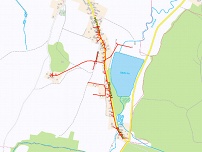 horní konec obce mapka č. 1