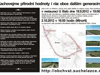 Přijďte podpořit naší obec na veřejné schůzi