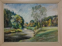 pastel neznámý autor