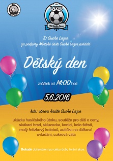 Pozvánka na Dětský den 2016
