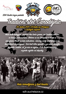 Tradiční slet Čarodějnic duben 2017