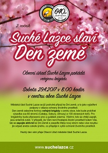 Druhý ročník akce Suché Lazce slaví Den země 2017