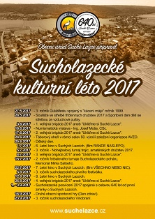 Sucholazecké kulturní léto 2017