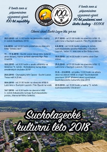 Sucholazecké kulturní léto 2018