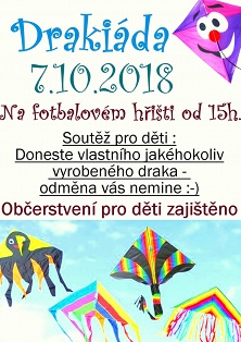 Pozvánka - Drakiáda 2018 na hřišti