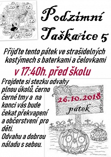 Pozvánka na podzimní Taškařici č. 5