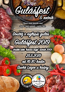 Pozvánka na 5. ročník Gulášfest 2019 - soutěž o nejlepší guláš