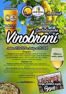 Pozvánka na 4. ročník Sucholazeckého vinobraní