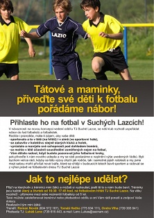 Přiveďte své děti k fotbalu - pořádáme nábor