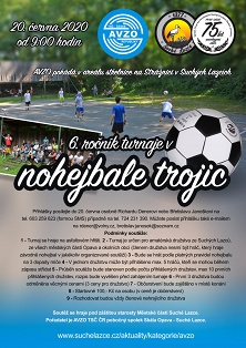 Pozvánka na turnaj v nohejbale trojic 2020 na Strážnici
