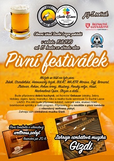 Pozvánka na 5. ročník Pivního festiválku v Suchých Lazcích
