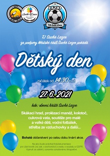 Pozvánka na Dětský den 2021
