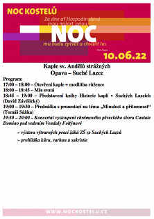 Pozvánka na Noc kostelů 2022