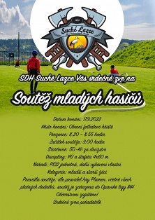 Pozvánka na - Soutěž mladých hasičů