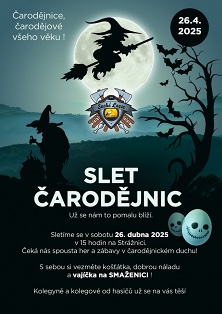 Pozvánka na slet čarodějnic 2025