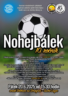 Pozvánka na turnaj v nohejbale trojic 2025 na Strážnici