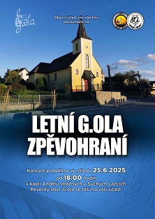 Pozvánka na Letní G.ola Zpěvohraní