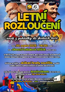 Pozvánka na "Letní rozloučení aneb z pohádky do školních lavic"