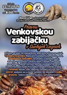 Pozvánka na pravou venkovní zabijačku 2025