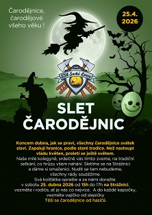 Pozvánka na slet čarodějnic 2026