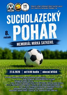 Pozvánka na Sucholazecký fotbalový turnaj 2026