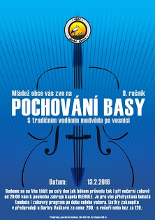 Pozvánka na 9. ročník Pochování basy