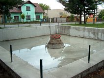 Rekonstukce kašny v roce 2006