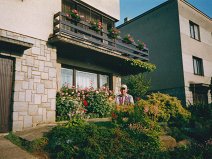 Jindřich Louda 3.místo opavské soutěže "naše zahrádka" 2001