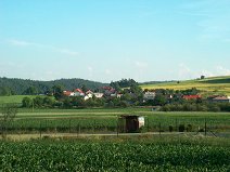 20.6.2008 Pohled na Přerovec z Pískovny
