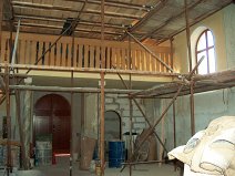 Rekonstrukce kaple květen 2004