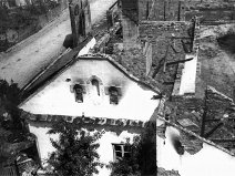rok 1945 dům Jana Sedláčka čp.8 (vedle kaple)